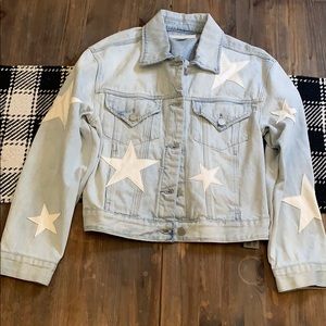 Blanknyc star Jean jacket